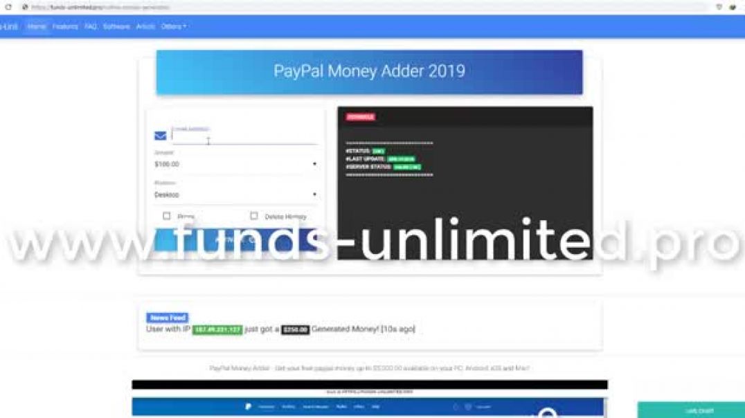 free paypal money adder without human verification